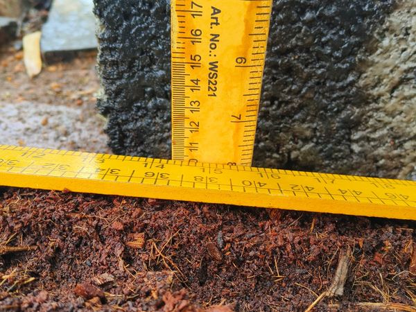 Coco Peat Fibre Depth Check