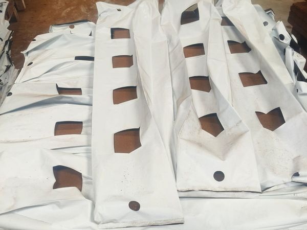 Coco Peat Grow Bag Planks Stack