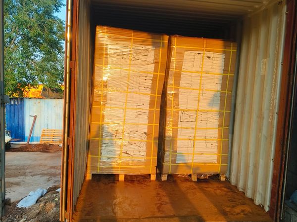 Container Loaded Coir Pallets